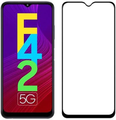 AARERED Edge To Edge Tempered Glass for Samsung Galaxy F42(Pack of 1)
