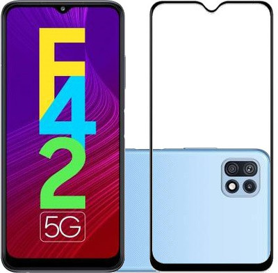 ECMERED Edge To Edge Tempered Glass for Samsung A03(Pack of 1)