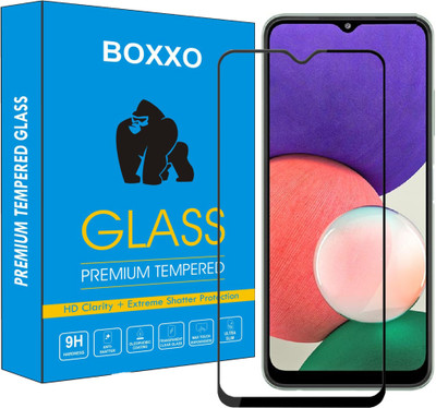 Boxxo Edge To Edge Tempered Glass for Samsung Galaxy F13(Pack of 1)