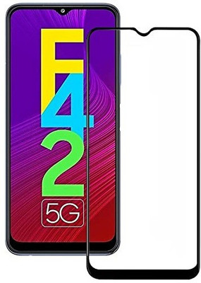 TESPARK Edge To Edge Tempered Glass for SAMSUNG GALAXY F42 5G(Pack of 1)
