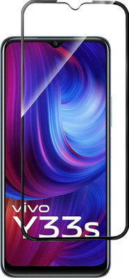 Flipkart SmartBuy Edge To Edge Tempered Glass for vivo Y33s(Pack of 1)