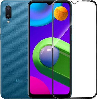 Flipkart SmartBuy Edge To Edge Tempered Glass for SAMSUNG Galaxy M02(Pack of 1)