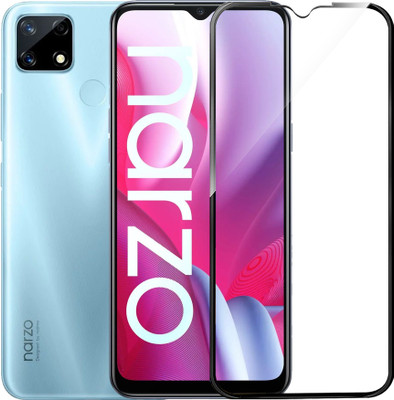 Flipkart SmartBuy Edge To Edge Tempered Glass for realme Narzo 20A(Pack of 1)