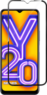 Flipkart SmartBuy Edge To Edge Tempered Glass for vivo Y20i(Pack of 1)