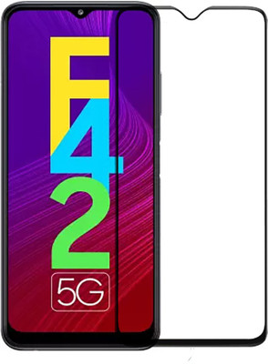 Dainty Edge To Edge Tempered Glass for Samsung Galaxy F42 5G, Samsung Galaxy F42(Pack of 1)