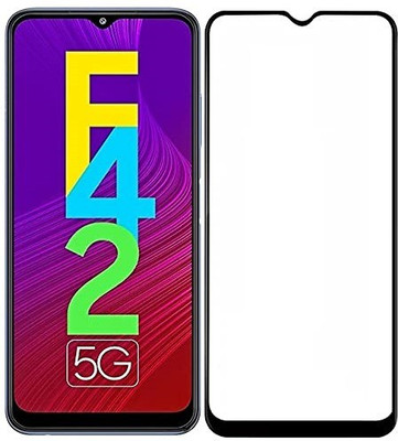 TESPARK Edge To Edge Tempered Glass for SAMSUNG GALAXY F42 5G(Pack of 1)