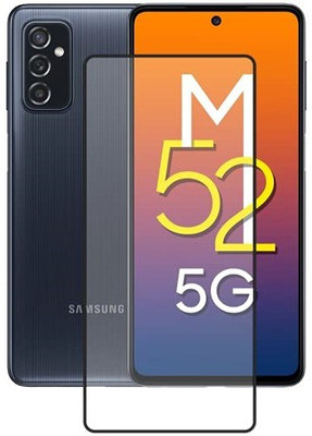 TESPARK Edge To Edge Tempered Glass for Samsung Galaxy M52 5G(Pack of 1)