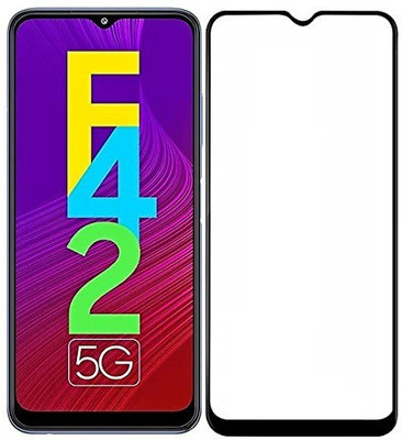 TESPARK Edge To Edge Tempered Glass for SAMSUNG GALAXY F42 5G(Pack of 1)