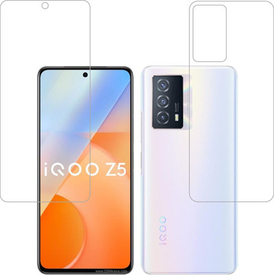 Ten To 11 Front and Back Screen Guard for iQOO Z5(Pack of 2)