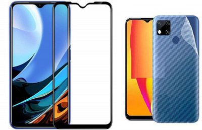Bodoma Front and Back Screen Guard for Poco C31(Pack of 1)