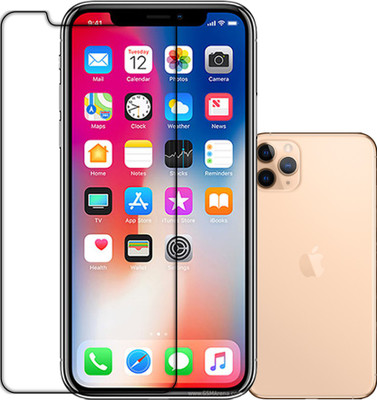 MUTAALI Front and Back Tempered Glass for IPHONE 11 PRO MAX(Pack of 1)