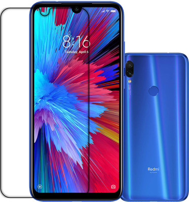 MUTAALI Front and Back Tempered Glass for REDMI NOTE 7S(Pack of 1)