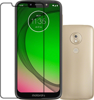 MUTAALI Front and Back Tempered Glass for MOTO G7 PLAY(Pack of 1)