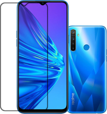 MUTAALI Front and Back Tempered Glass for REALME 5(Pack of 1)