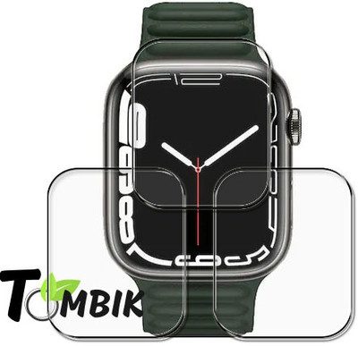 tombik Impossible Screen Guard for Apple Watch Series 7 GPS(Pack of 3)