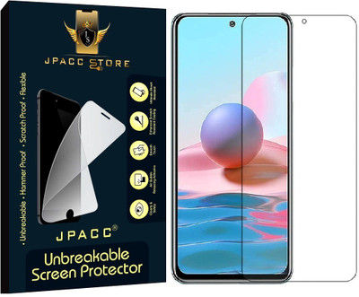 JPACC Impossible Screen Guard for REDMI NOTE 10 PRO, REDMI NOTE 10 PRO MAX, UNBREAKABLE, FLEXIBLE SCREEN PROTECTOR(Pack of 1)