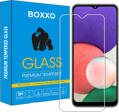 Boxxo Tempered Glass Guard for Samsung Galaxy A13(Pack of 1)