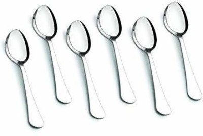 Convay ice tea spoon set 6 Disposable Stainless Steel Ice Tea Spoon Set(Pack of 6)