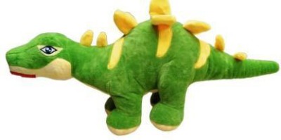 pipika Soft Cartoon Cuddly Large Green Dinosaur Dragon Plush Toy for Kids  - 53 cm(Green)