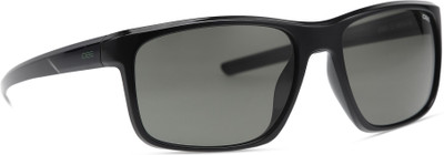 IDEE Rectangular Sunglasses(For Men, Green)