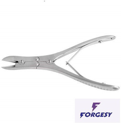 Forgesy Bone nibbler double action pack of 1 pcs Surgical Bone Cutter(Manual)