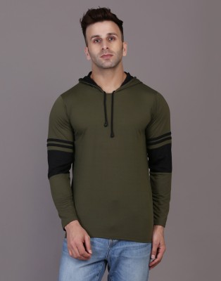 HIGHLANCETSHIRT Full Sleeve Color Block Men Sweatshirt