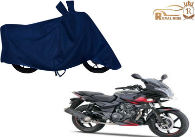 ROYALRIDE Two Wheeler Cover for Bajaj(Pulsar 220F, Blue)