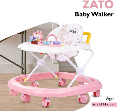 baybee Musical 2-in-1 Walker(Pink)
