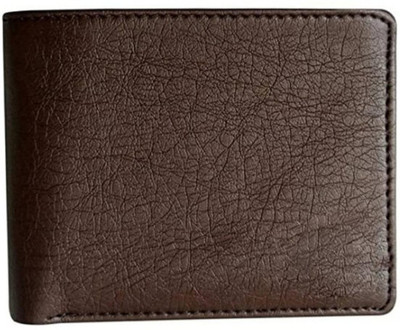 jeneric Men Brown Wood Wallet(12 Card Slots)