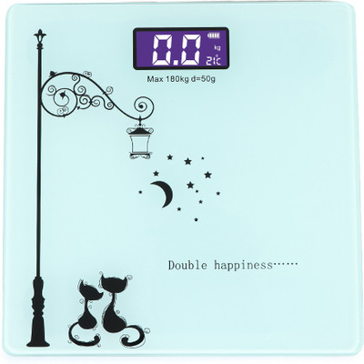 NISCOMED Automatic Personal Digital Weight Machine,Scale With Large LCD Display Weighing Scale(Mint-Green)