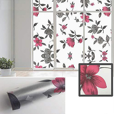 SURFNPICK Commercial, Residential Window Film(Red, Black)