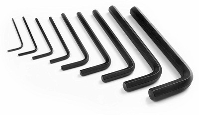 HVG TRADERS set 9 Pieces Hex Allen Key Wrench L Shape Repair Tool Set Allen Key Set Allen Key Set