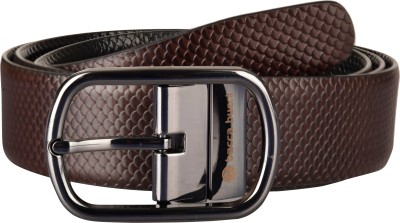 bacca bucci Men Black, Brown Genuine Leather Reversible Belt