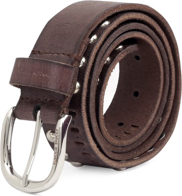 bacca bucci Men Casual Brown Genuine Leather Belt