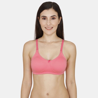 Rosaline By Zivame Women T-Shirt Non Padded Bra(Pink)