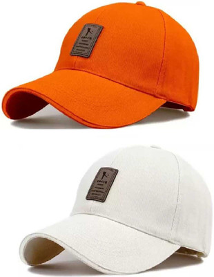 b for u Solid Sports/Regular Cap Cap(Pack of 2)