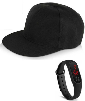NFYGAA Solid, Self Design Sports/Regular Cap Cap(Pack of 2)