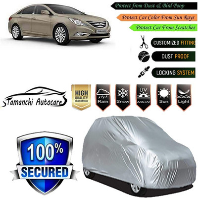 Tamanchi Autocare Car Cover For Hyundai Sonata Transform(Silver)