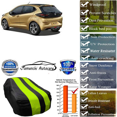 Tamanchi Autocare Car Cover For Tata Altroz XZ Petrol(Green, Black)