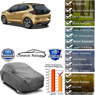 Tamanchi Autocare Car Cover For Tata Altroz XZ Petrol(Grey)
