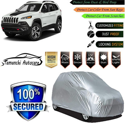 Tamanchi Autocare Car Cover For Jeep Compass Trailhawk 4x4 Opt Diesel(Silver)