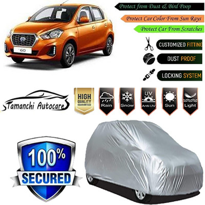 Tamanchi Autocare Car Cover For Datsun Universal For Car(Silver)