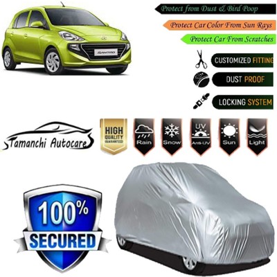 Tamanchi Autocare Car Cover For Hyundai Santro Sportz SE AMT Petrol(Silver)