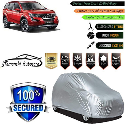 Tamanchi Autocare Car Cover For Mahindra XUV500 W10 1.99 mHawk(Silver)
