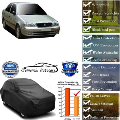 Tamanchi Autocare Car Cover For Maruti Suzuki Esteem(Black)