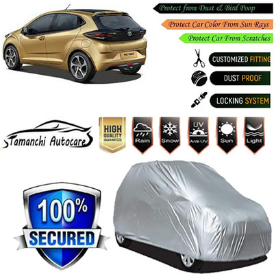 Tamanchi Autocare Car Cover For Tata Altroz XZ Petrol(Silver)