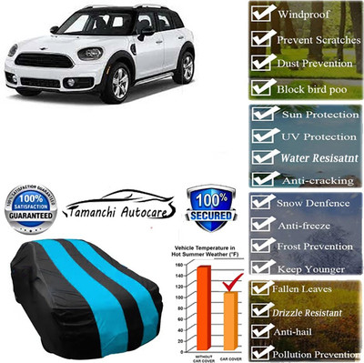 Tamanchi Autocare Car Cover For Mini Countryman Coupe(Blue, Black)