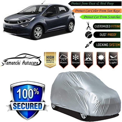Tamanchi Autocare Car Cover For Tata Altroz XT Diesel(Silver)