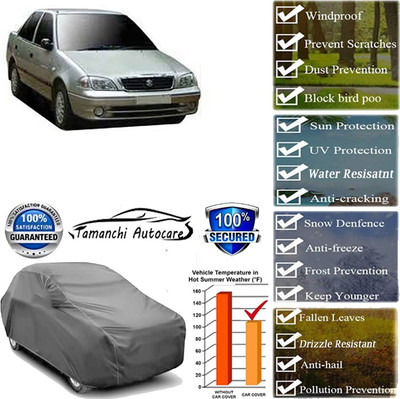 Tamanchi Autocare Car Cover For Maruti Suzuki Esteem(Grey)