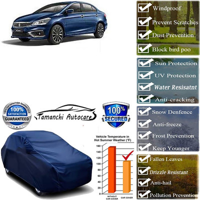 Tamanchi Autocare Car Cover For Maruti Suzuki Ciaz(Blue)